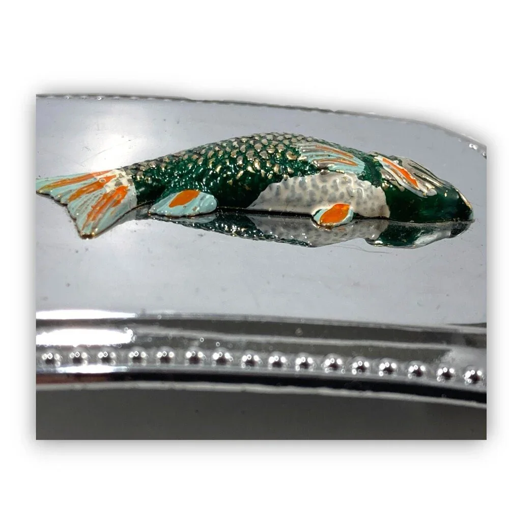 Vintage Belt Buckle Bass Fish‎ Fishing Smooth Mirror-Like Finish Western Gift